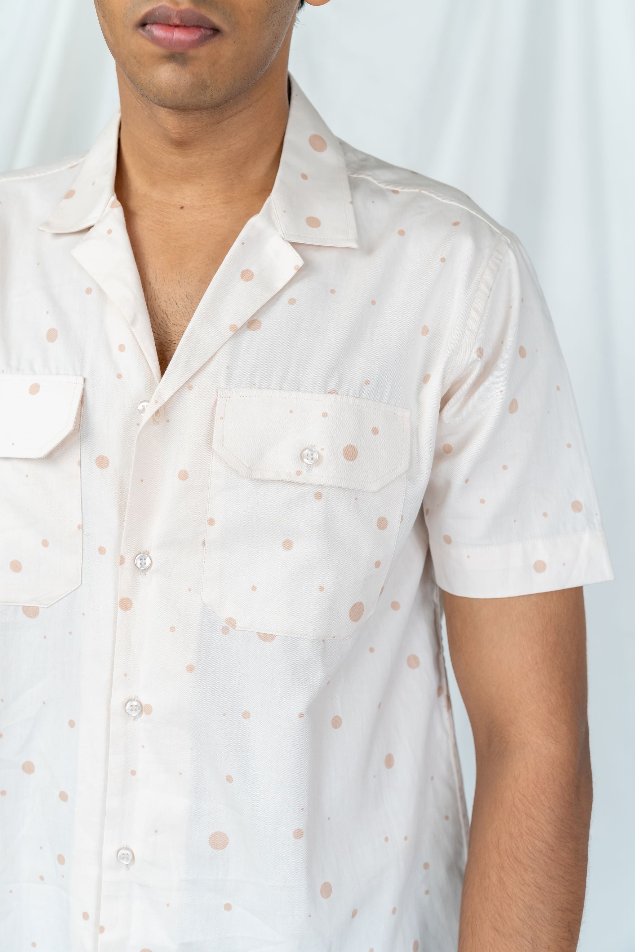 Peachy Dots Shirt